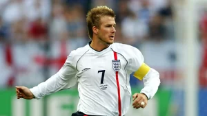 David Beckham cũng là một biểu tượng của các đội trưởng đội tuyển Anh