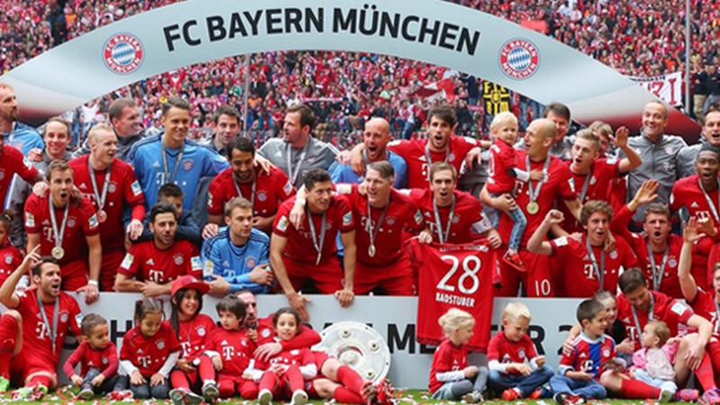 CLB Bayern Munich thực sụ là một đội bóng đá mạnh của thế giới hiện nay CLB Bayern Munich thực sụ là một đội bóng đá mạnh của thế giới hiện nay